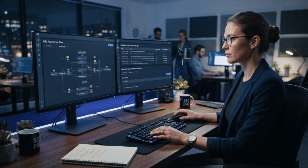 Fixing Duplicate Content Issues and Canonical Errors Dashboard
